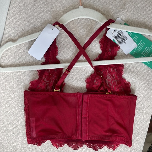 NWT Leonisa Milan Lace Underwire Bralette Duo - Picture 9 of 12